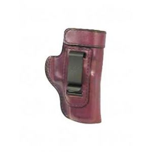 Don Hume Brown Leather Left Handed Holster for Glock 26